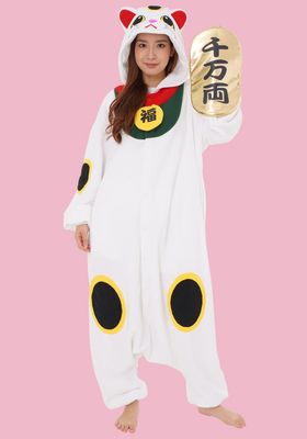 [PRE-ORDER] Adult Kigarumi Costume - Lucky Cat