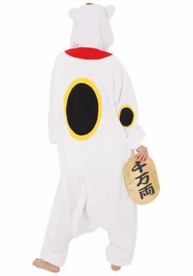 [PRE-ORDER] Adult Kigarumi Costume - Lucky Cat