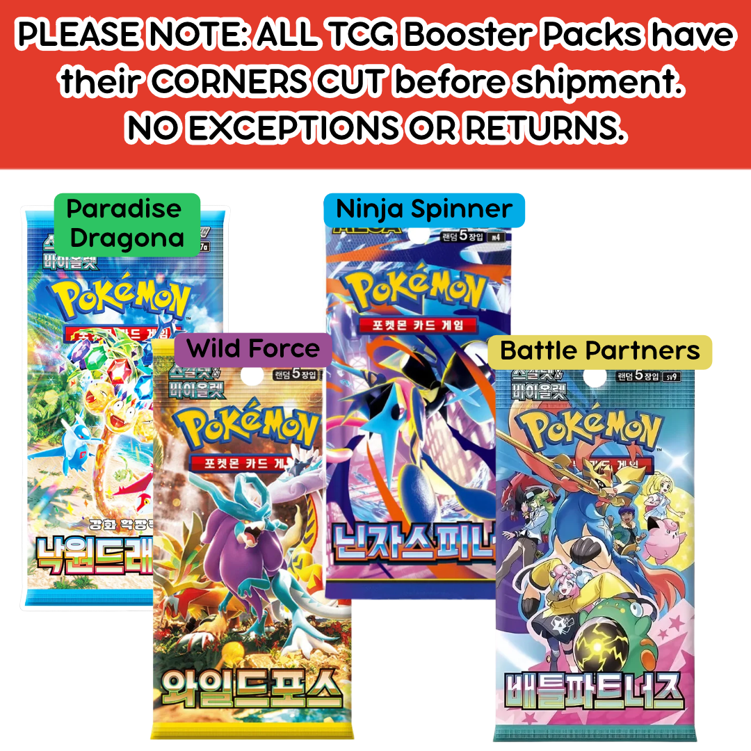 PREORDER Pokemon TCG Korean Slim Booster Pack (KN)