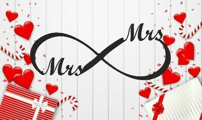 INFINITY, MRS & MRS, VALENTINE COLLECTION