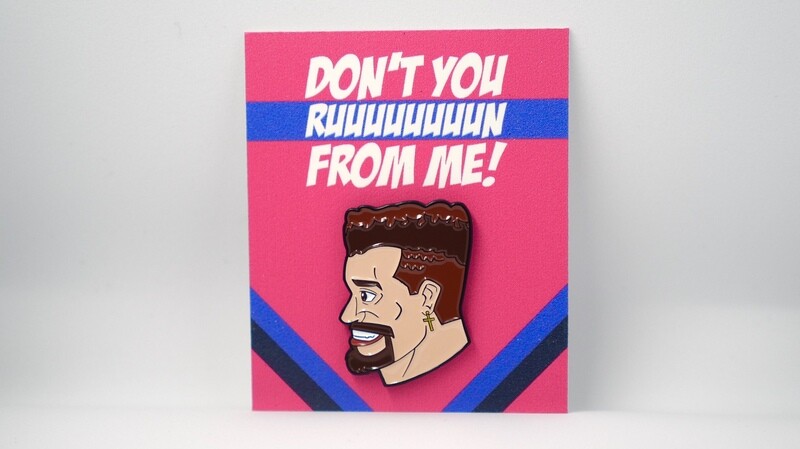 SINBAD: “Don’t You Run From Me!” Enamel Pin