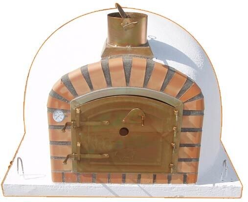 Holzbackofen Lissabon 100x100 cm