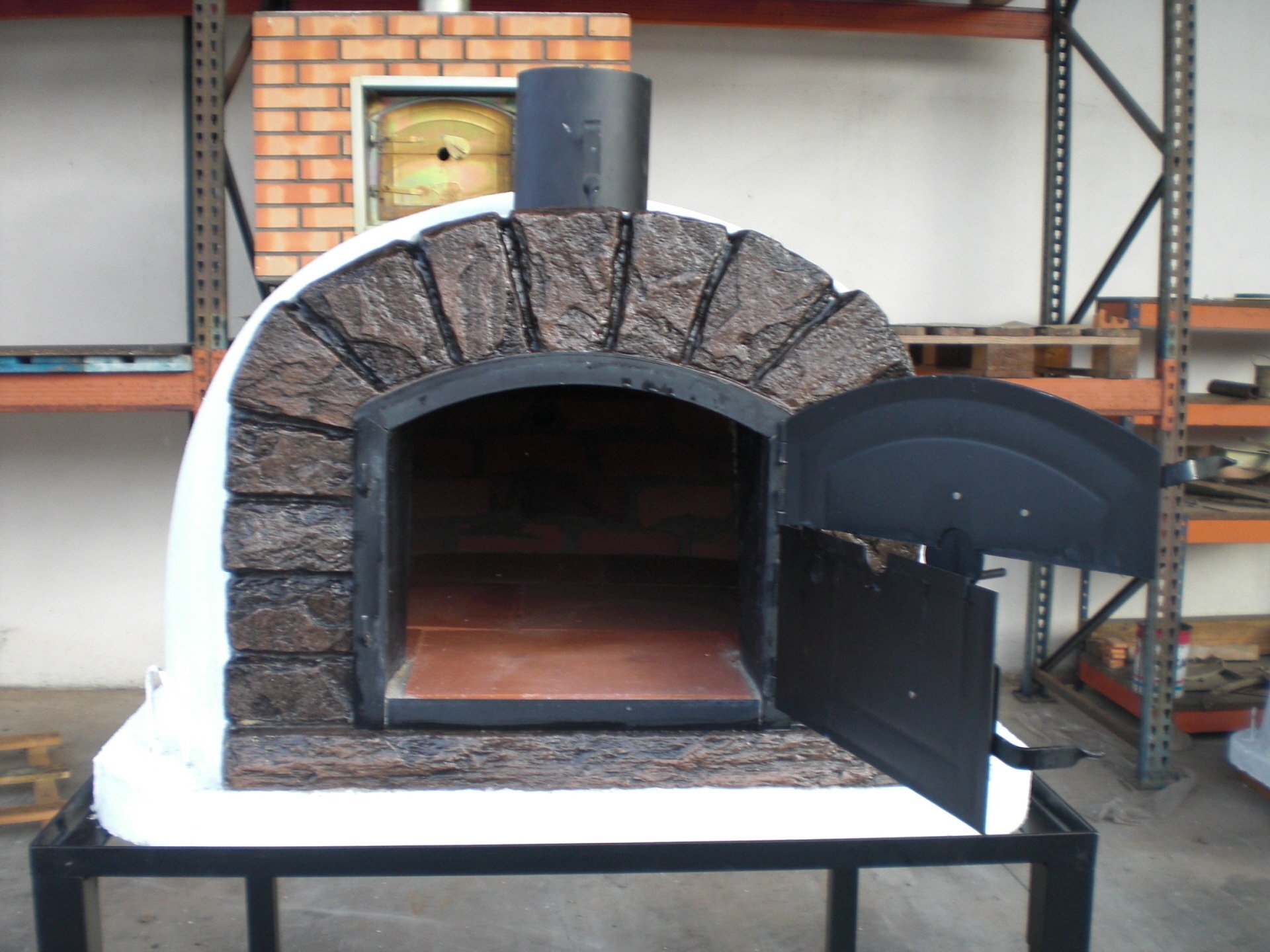 Holzbackofen Famosi 120x120 cm