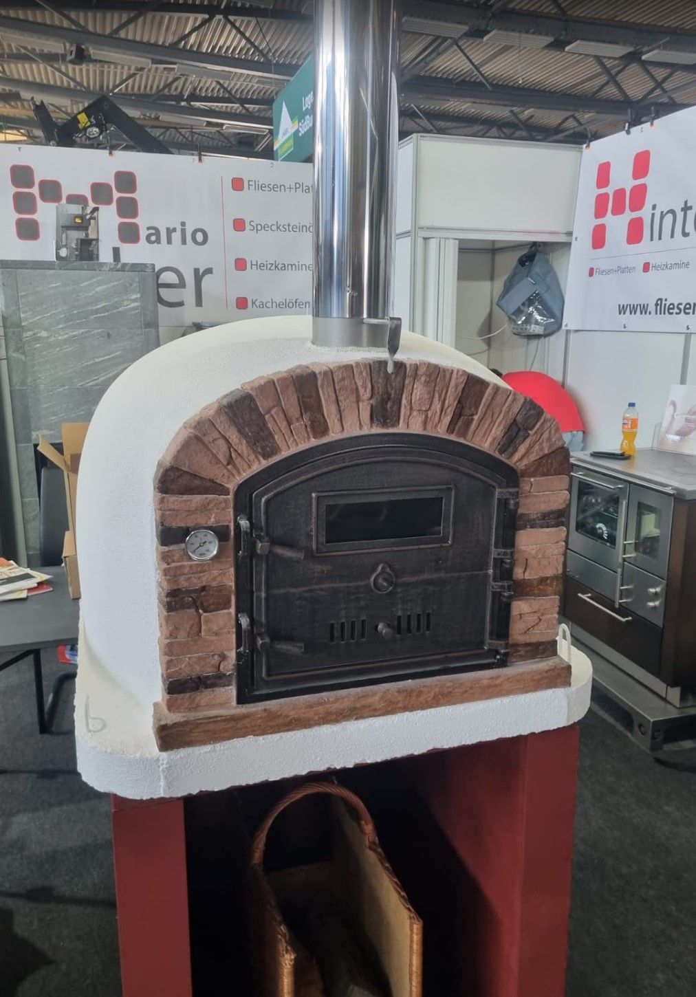 Holzbackofen VENTURARED AL      100x100 cm