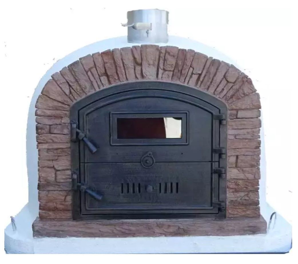 Holzbackofen VENTURARED AL      120x120 cm