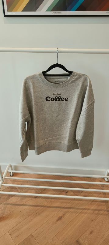 Sample "But first - Coffee" maat Small