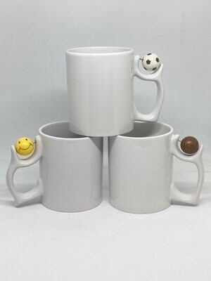 Mug Foot,Basket,Smiley