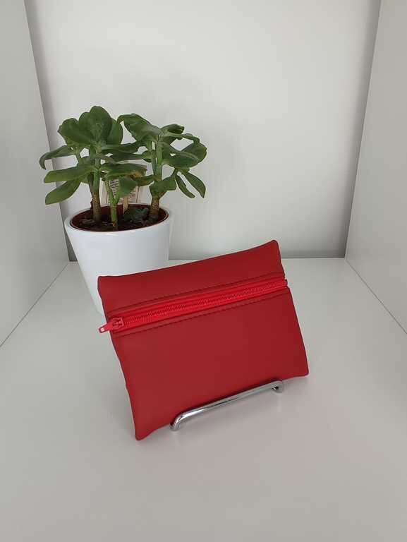 VERSO / Portefeuille Rouge Foncé