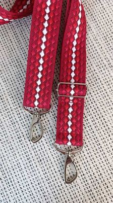 Sangle  Plumetis Rouge