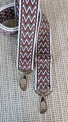 Sangle  Chevrons Bordeaux