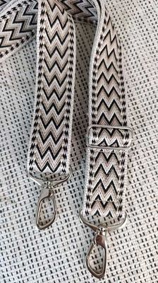 Sangle  Chevrons Beige
