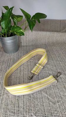 Sangle  Fines Rayures Jaune