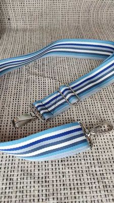 Sangle  Fines Rayures Bleu