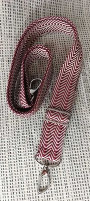 Sangle   Double Chevrons Bordeaux