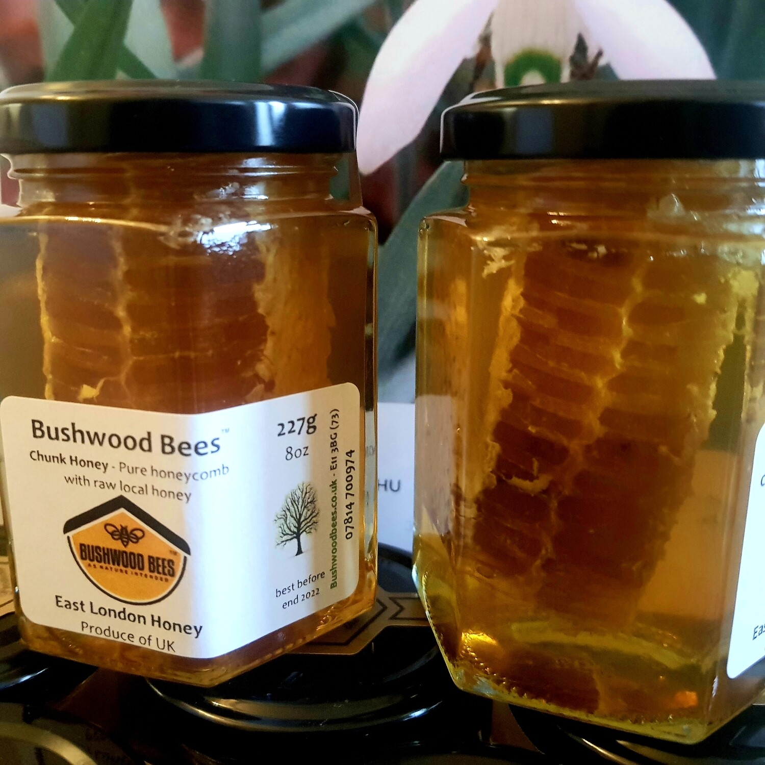 Raw Local Honey - Chunk Honey - 8oz