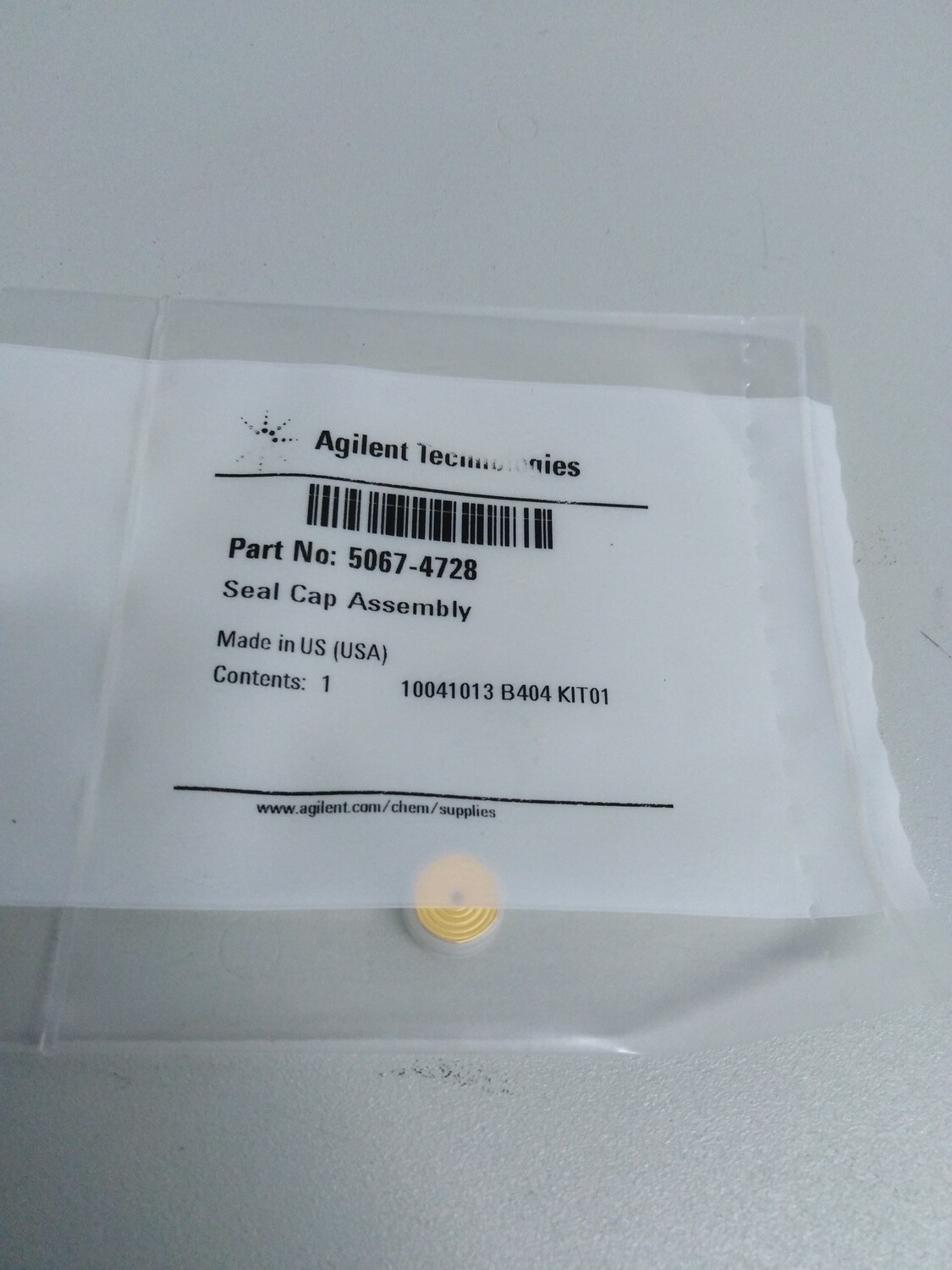 Agilent seal cap assembly &quot;NEW&quot;