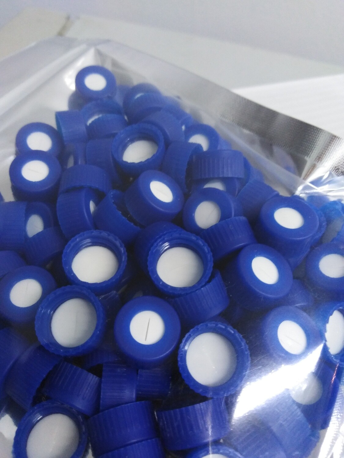 2ml HPLC VIAL with bonded Screw cap,100/PKG &quot;NEW&quot;