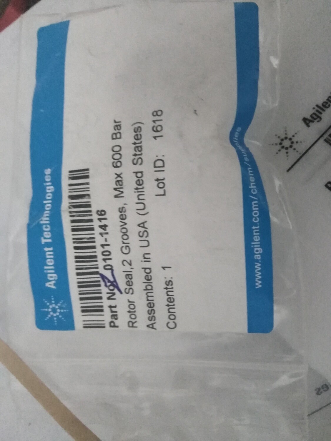 Agilent Rotor seal