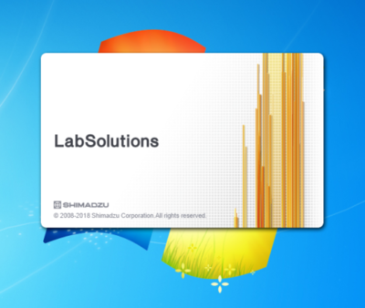 PC loaded w/ LabSolution software for LC