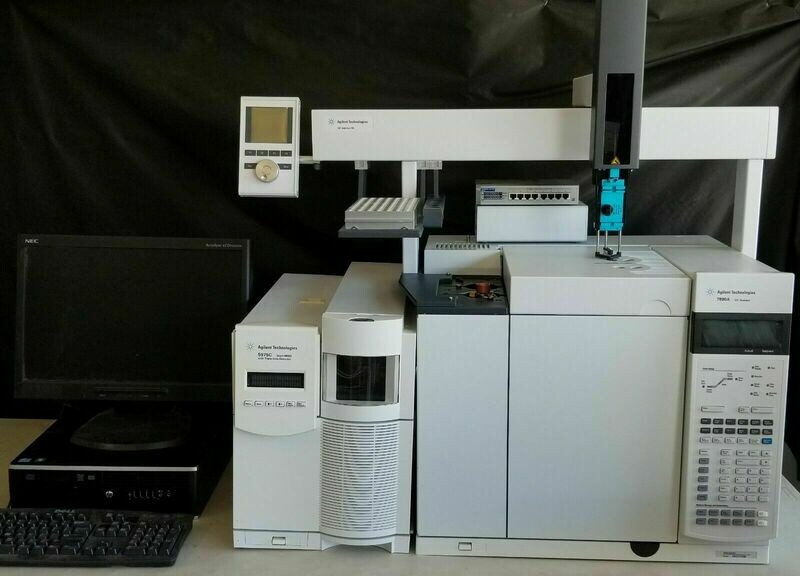 Agilent 7890 GC with 5975 Triple axis MS, CTC Autosampler with Chemstation &quot;Refurbish&quot;