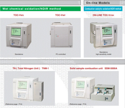Refurbished Shimadzu TOC-V CPH &amp; ASI-V AutoSampler
