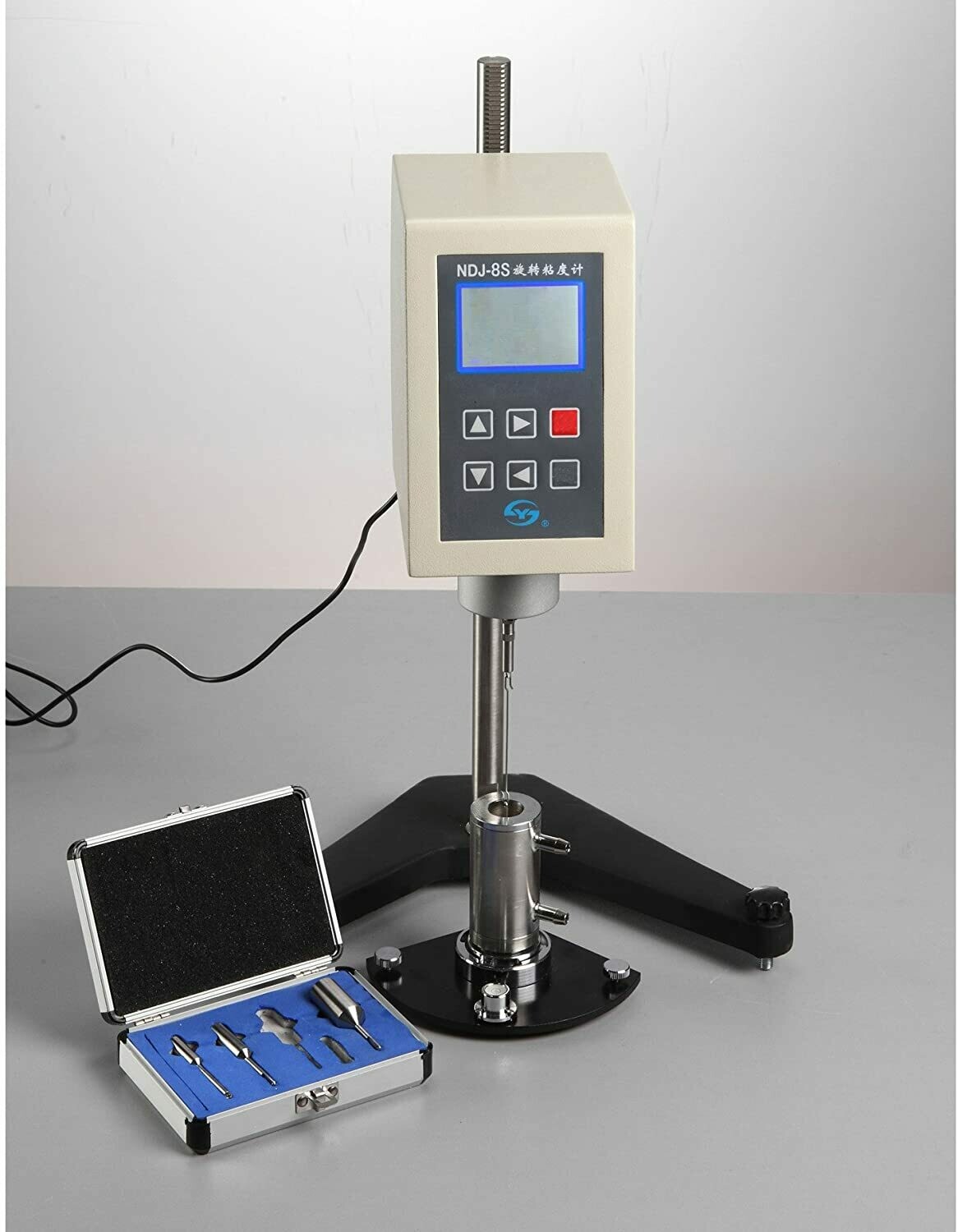 NDJ-8S Digital Rotational Viscometer Viscosity Meter 10 mPa·s～2000000 mPa·s
