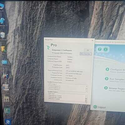 PC loaded w/ Empower 3 software FR5 w/ BUSLACE Card