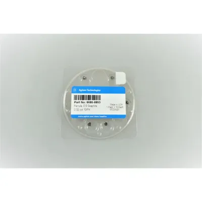 Agilent Ferrule, graphite, short, 0.5 mm id, for 0.1 to 0.32 mm columns, 10/pk (P/N: 5080-8853)