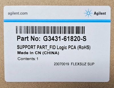 Agilent Technologies FID Logic PCA | P/N: G3431-61820