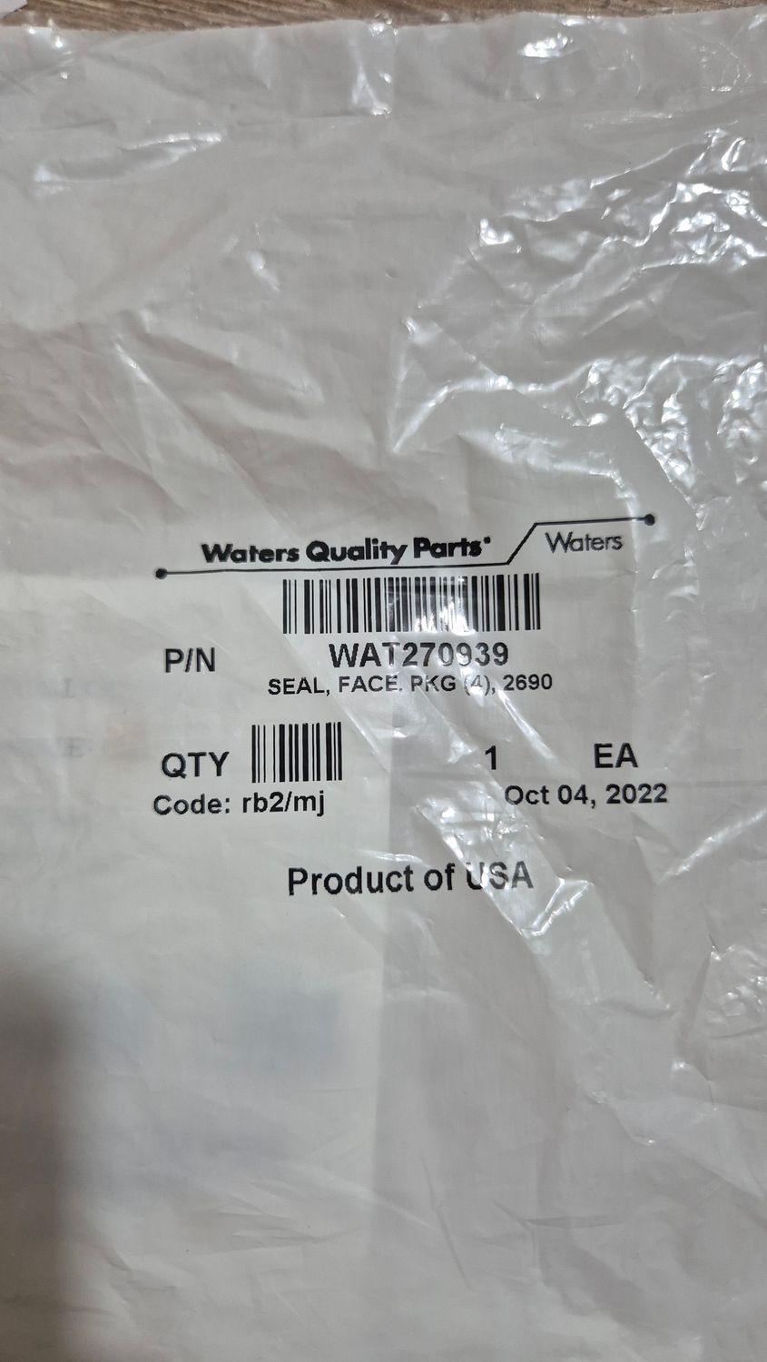 Waters Face Seals Replacement Kit, 2/pk | P/N: WAT270939