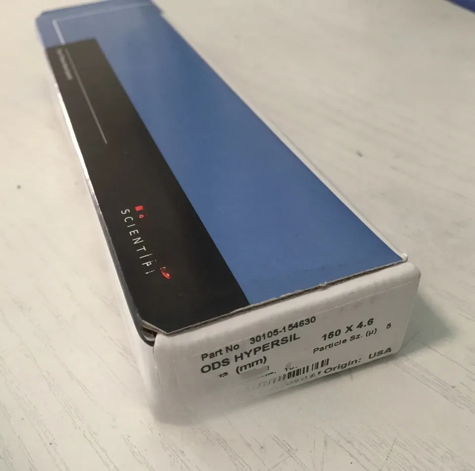 Thermo Scientific HYPERSIL ODS HPLC Column, 5 µm, 150 × 4.6 mm | P/N: 30105-154630