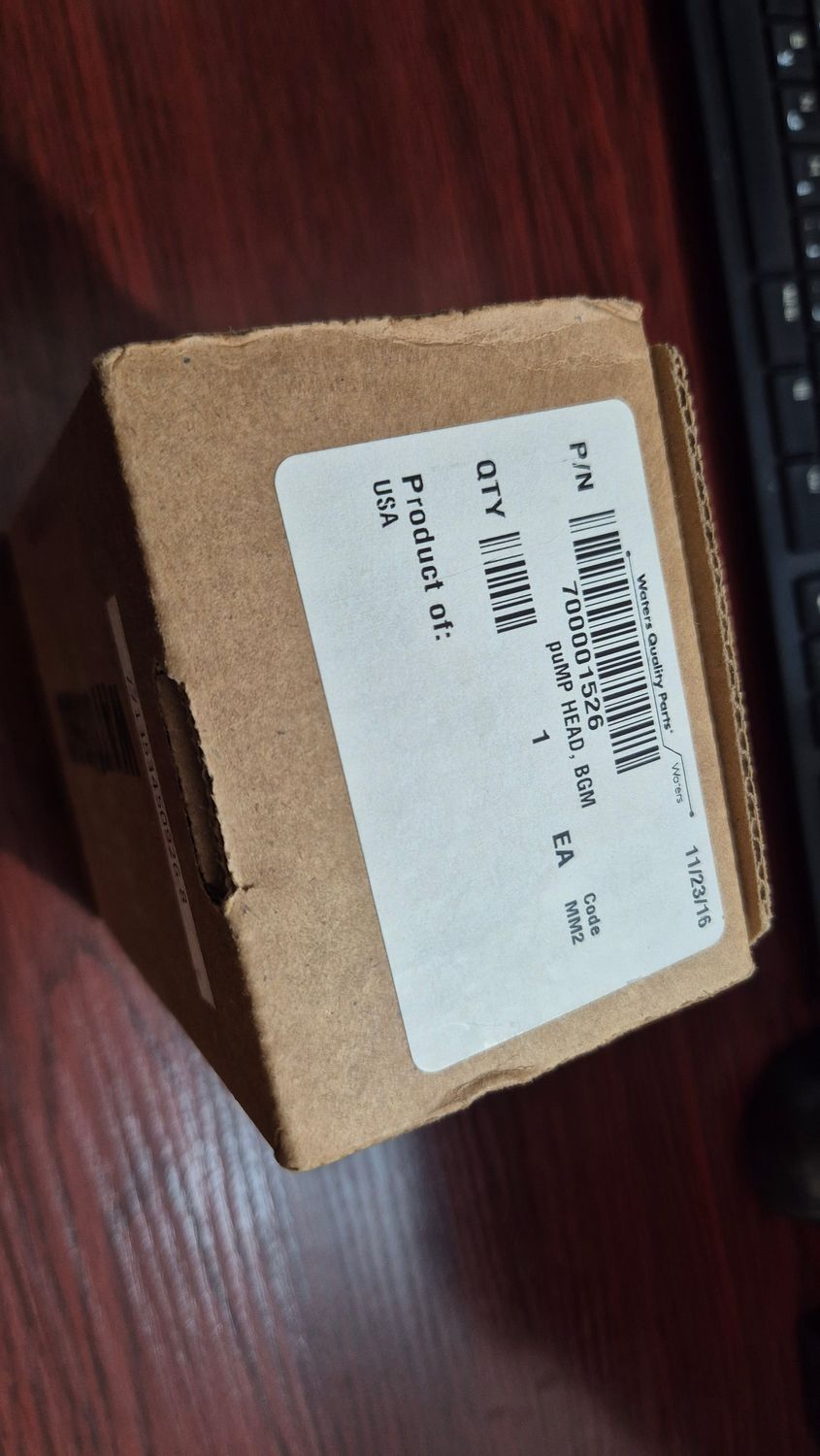 Waters Pump Head 2545 BGM, 0.280 Dia Kit | P/N: 700001526
