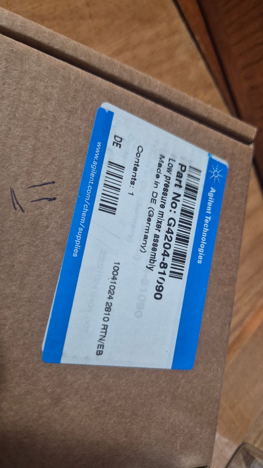 Agilent Low Pressure Mixer Assembly | P/N: G4204-81090