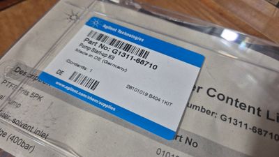 Agilent Pump Start-Up Kit | P/N: G1311-68710