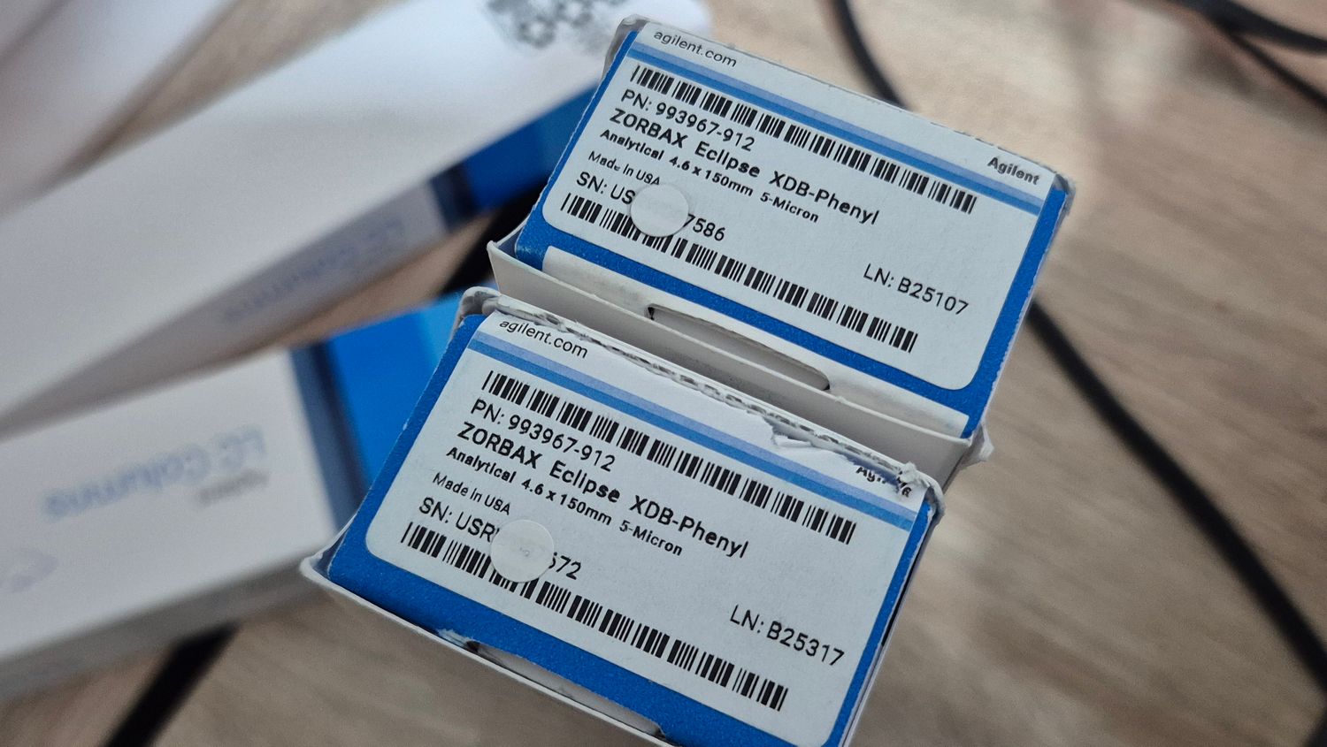 Agilent Eclipse XDB-Phenyl Column, 5µm, 4.6 × 150mm | Part No. 993967-912