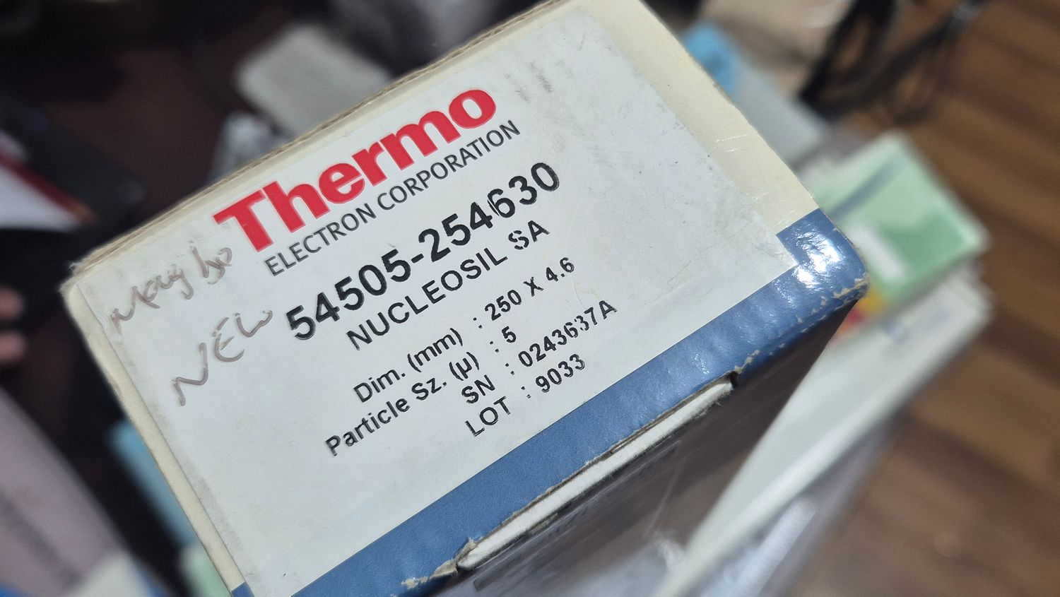 Thermo Electron NUCLEOSIL SA HPLC Column, 5µm, 250 × 4.6mm | P/N 54505-254630