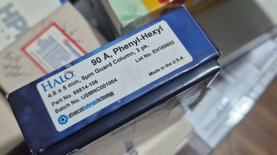 HALO-5 Phenyl-Hexyl Guard Cartridges, 5µm, 5 × 4.6mm (Pk/3) | P/N 95814-106