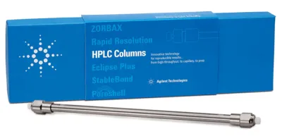 Agilent ZORBAX RR Eclipse Plus C18, 95Å, 4.6 × 100 mm, 3.5 µm (P/N: 959961-902)