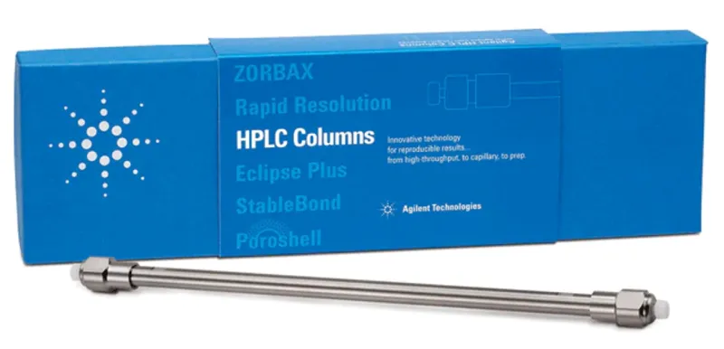Agilent ZORBAX RRHT Eclipse Plus C18, 95 Å, 2.1 × 100 mm, 1.8 µm, 600 bar (P/N: 959764-902)