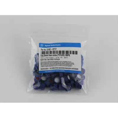 Agilent 5182-0717 – Blue Screw Caps, 100/pk
