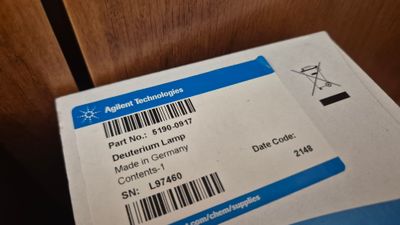 Agilent Deuterium Lamp | Part No. 5190-0917