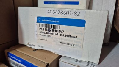 Agilent Tubing, Solenoids to 6 | Part No. 410105017