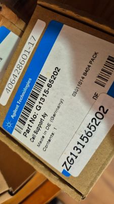 Agilent Cell Support Assembly | Part No. G1315-65202