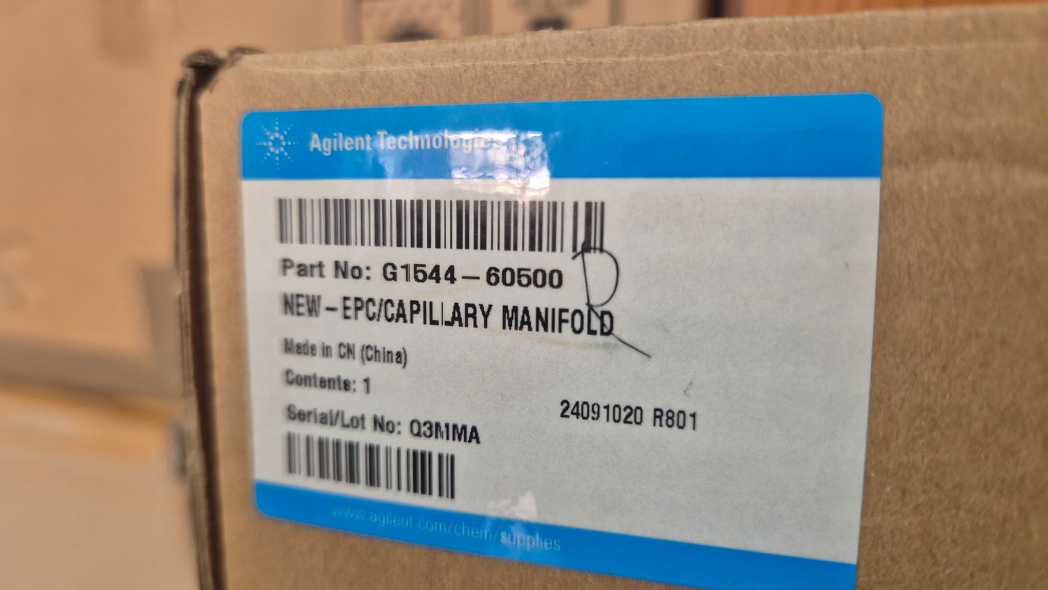 Agilent 6890 Split/Splitless (SSL) Inlet EPC | Part No. G1544-60500