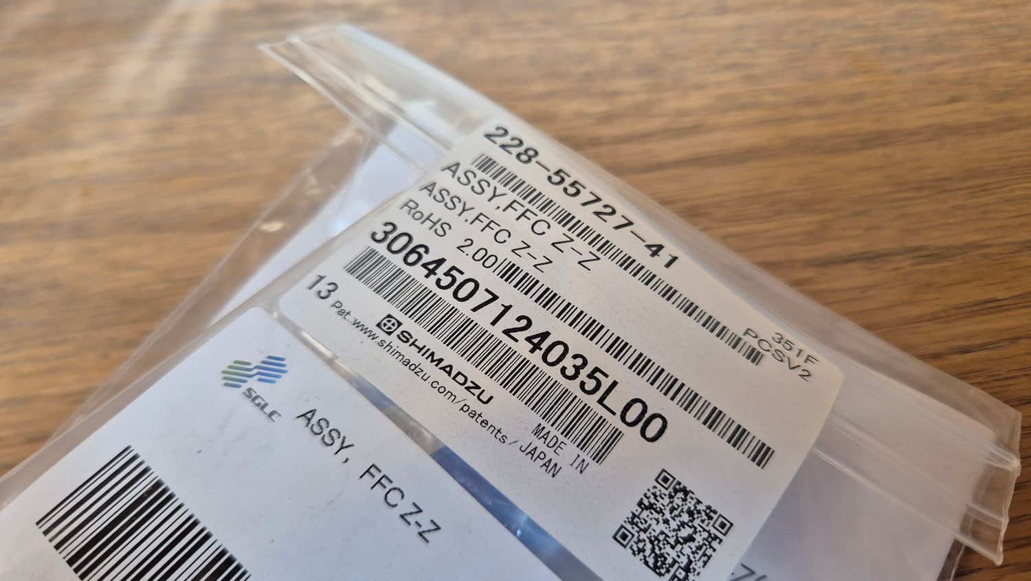 Shimadzu FPC Assembly Z | Part No. 228-55727-41