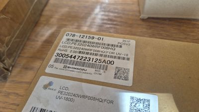 Shimadzu LCD Display Card for UV-Vis Spectrophotometers | Part No. 078-12159-01