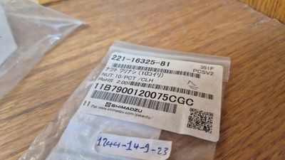 Shimadzu Injector Side Nut | Part No. 221-16325-81