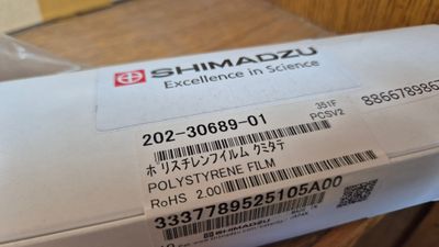Shimadzu Polystyrene Film for FTIR | Part No. 202-30689-01