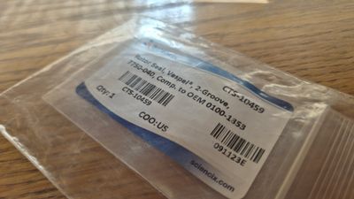 Vespel® Rotor Seal, 2-Groove | Part No. 7750-040 | P/N CTS-10459