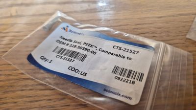 PEEK™ Needle Seal | Comparable to OEM 228-78538-41 (Old 228-50390-00) | P/N CTS-21527